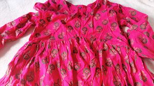 Pink Printed Top