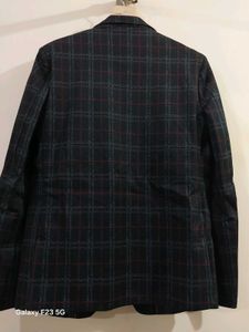 Stylish Checked Blazer
