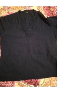 Navy Blue Tunic Top
