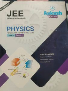 Physics Whole Set Aakash + Byjus For Jee Prep