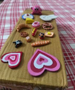 Handmade Clay Food &amp; Character Charms