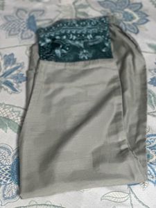Pure Cotton Kurta Set With Dupatta  S