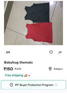 Babyhug Thermals(12-18)