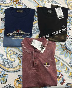 Pack Of 3 Tshirt For Men (L) Size
