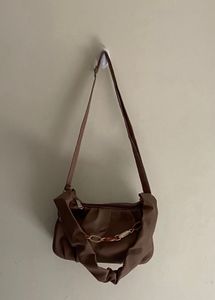 Nude Brown Handbag