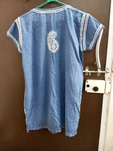 Kurti With Heavy ,beautifull  Embroidery