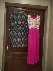 Women Maxi And Skater Dresss Combo