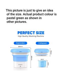 SeMi AuToMaTiC FoLdInG 9L MiNi Washing Machine