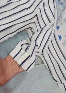 Striped Tie-Waist Top