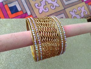 Golden Colour Bangles