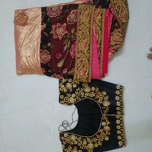 Floral Embellished Saree