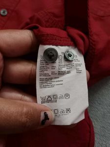 ESPRIT MEN&#39;S RED SHIRT