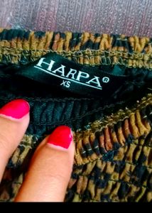 Harpa animal print Top