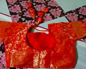 Ethnic Red Blouse