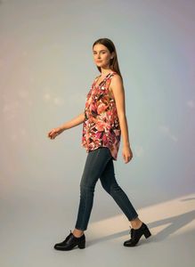 Floral Print Tank Top