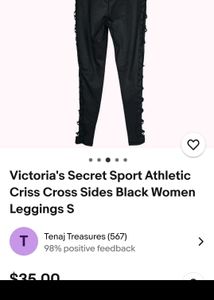 Victoria's Secret Criss Cross Leggings