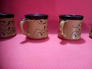 Set of Six Vintage Cups