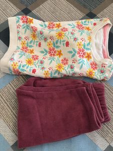 Babyhug Top With Pant Set