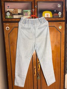 Stylish Light Blue Jeans Paperbag