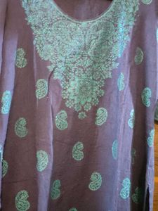Embroidered Kurta