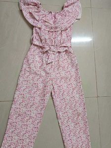 Floral Print Jumpsuit