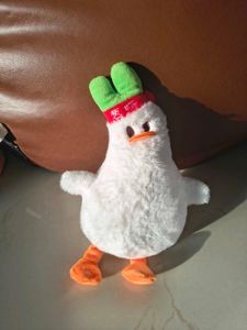 Cute Duck Plushie with Headband