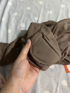 Khaki Colour Crop Top