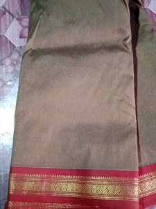 Zari Border Saree