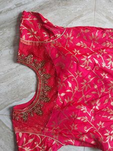 Red Elegant Ethnic Gown