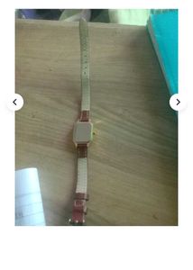 Elegant Brown Leather Watch