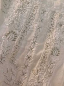 White Embroidered Top