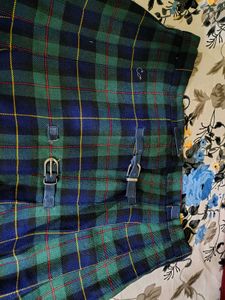 Vintage Plaid Kilt Skirt