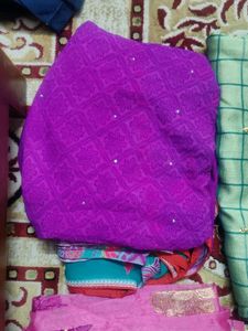 Assorted Women's Ethnic Sarees (6 pieces)