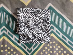 Zebra Print Skirt