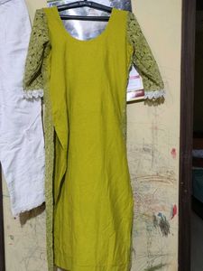 Green Kurta Set pakistani look
