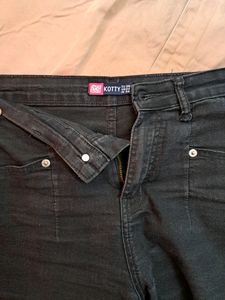 Kotty Black High waist Jeans