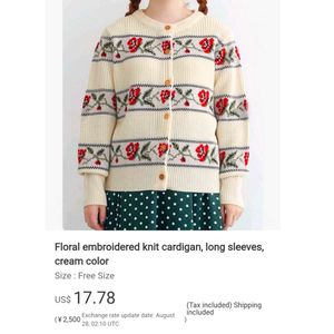 Floral Cardigan