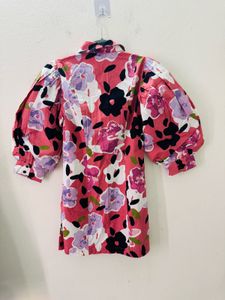 Reserved Pink Floral Dress
