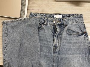 Light wide leg Denim Jeans