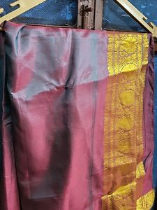 Double Shade Saree With Blouse