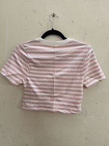 Striped Crop Top