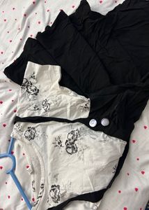 Cute Floral Overalls