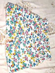Floral Print Short