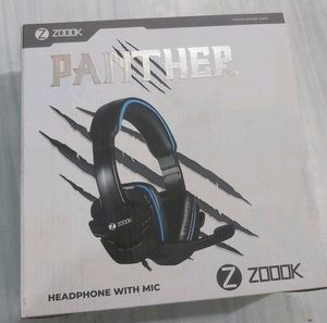 New Zoook Panther Gaming Headphone With Mic
