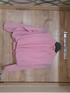 Stretchable Pink Blouson /top
