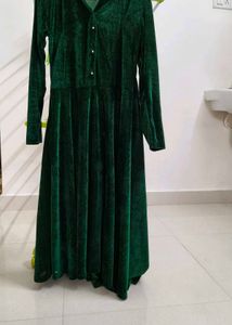 Party Wear Gown ( Velvet)