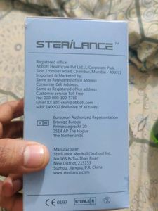 Sterilance Sterile  lancet For diabetics Abbot