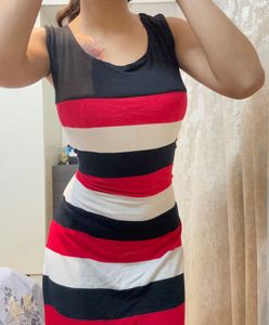 Comfortable Stripped Dress