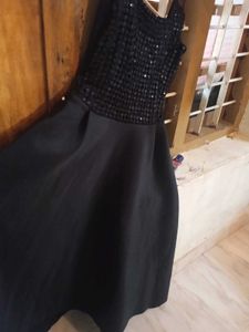 Black Party Wear Gown