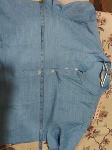 Men&#39;s linen blend kurta